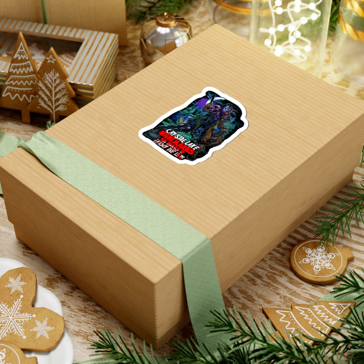 Crystal Lake Nightmares Ultra Jason 3x3 Sticker