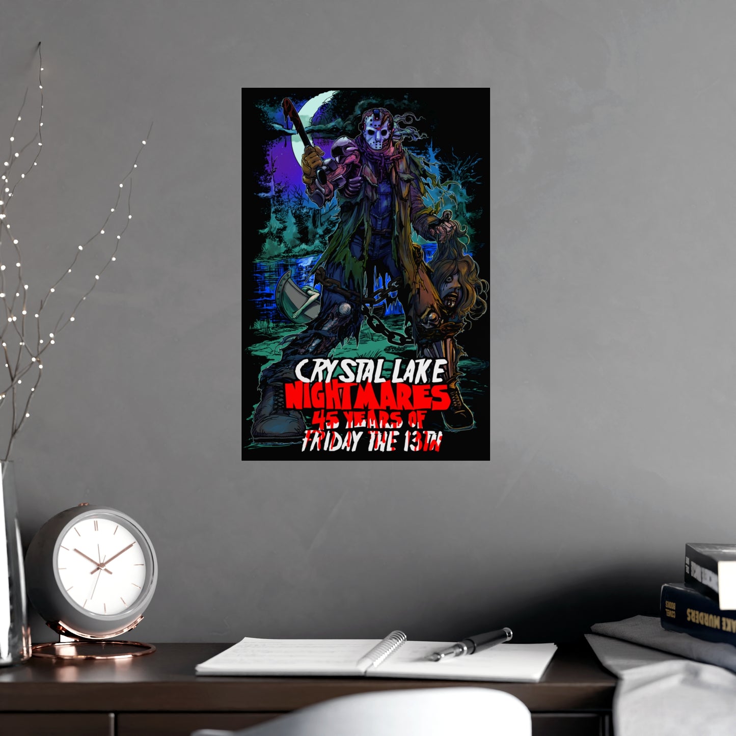 Crystal Lake Nightmares Ultra Jason 12 x 18 Poster