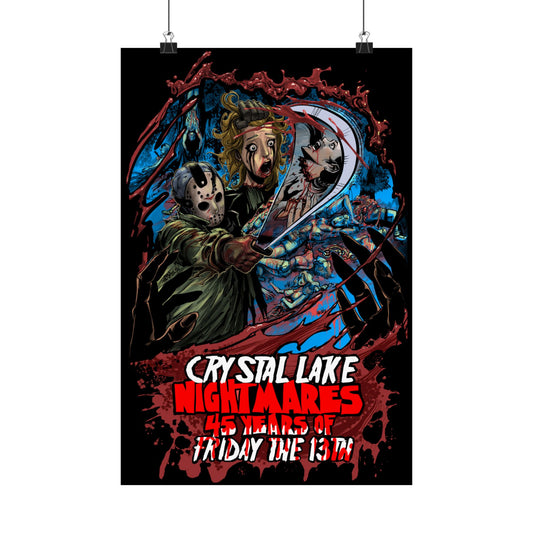 Crystal Lake Nightmares 12x18 Poster