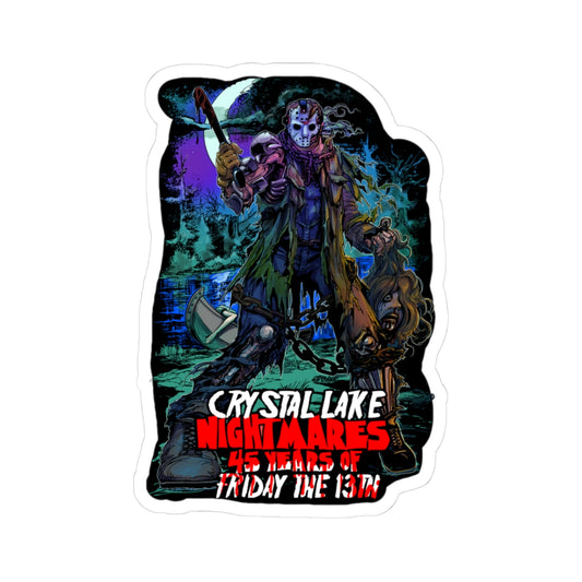 Crystal Lake Nightmares Ultra Jason 3x3 Sticker